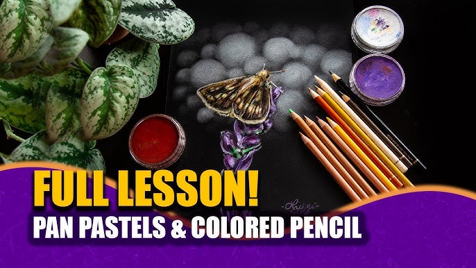 Pastel Sketching Technique With PanPastels - FeltMagnet