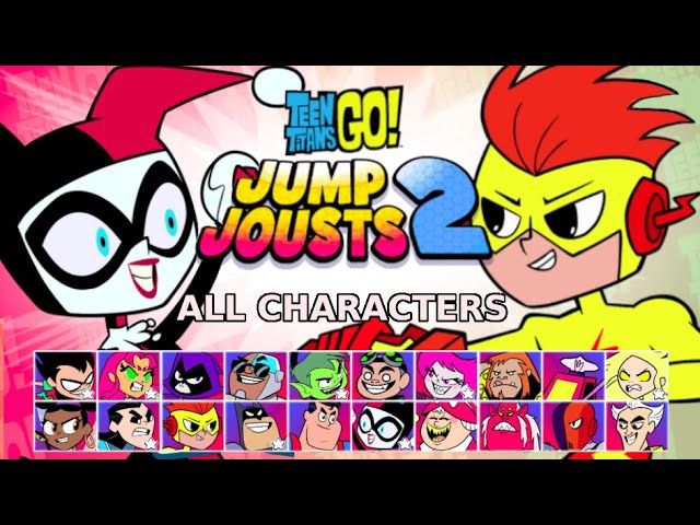 No jogo Teen Titans Go! Jump Jousts seu desafio é ajudar os Jovens