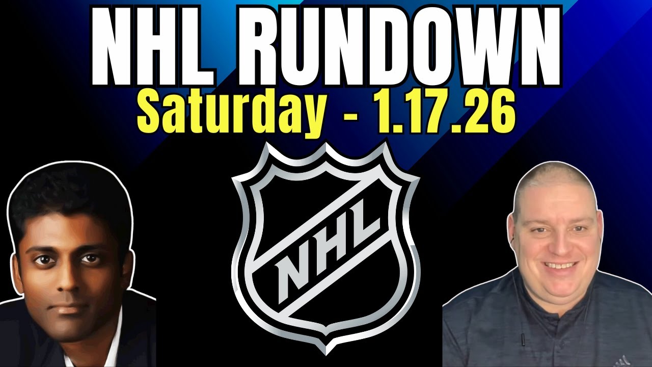 Saturday NHL Rundown - 1/17/26 l Craig Trapp & Indian Cowboy NHL Betting Picks & Predictions