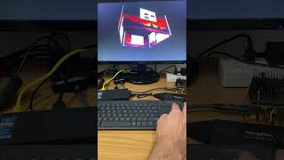 KDE 6.0 Dev. Cube effect Desktop. KAOS Linux