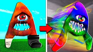 Upgrading ALPHABET LORE To FASTEST Ever! Roblox