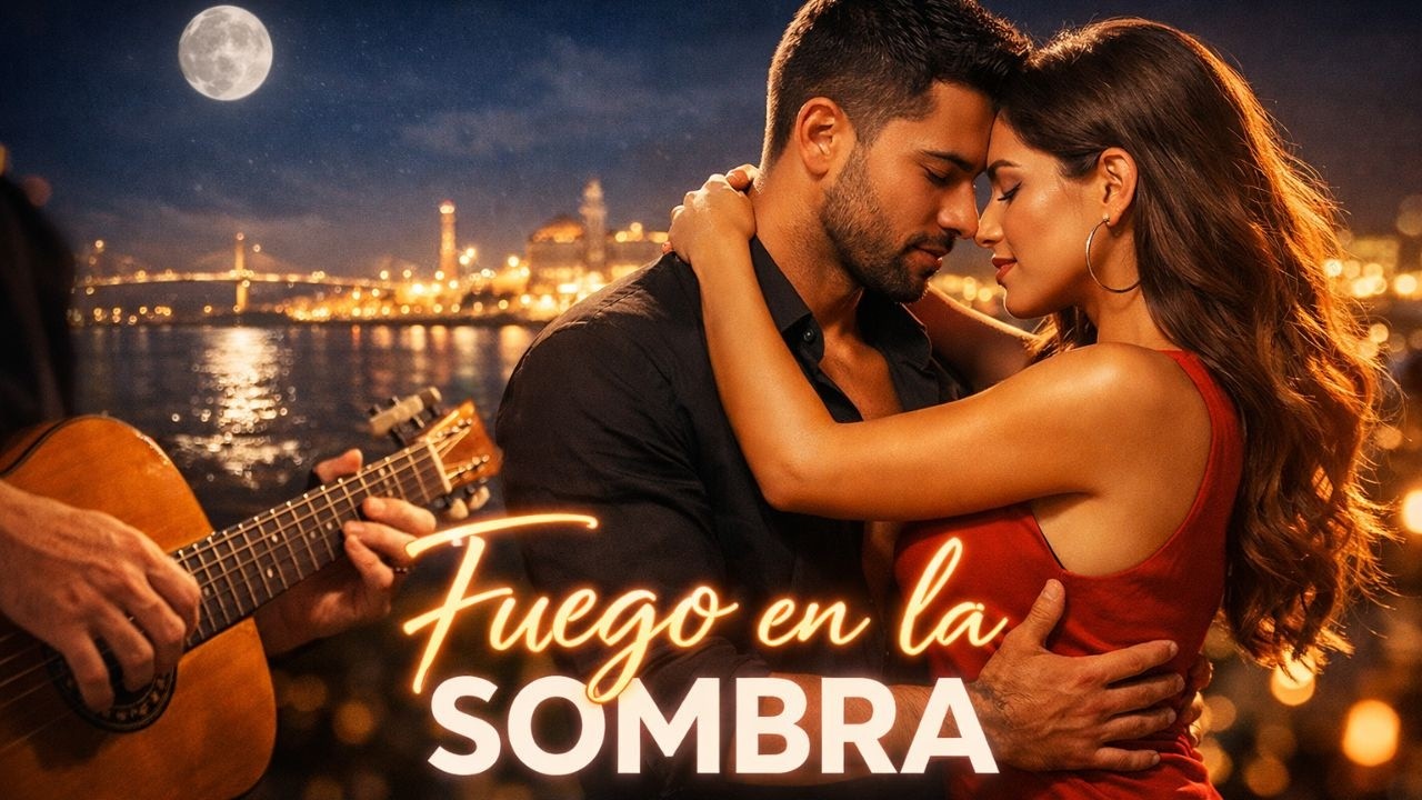 FUEGO en la SOMBRA. Bachata-Flamenco-Zouk, hipnósis en estado puro !!