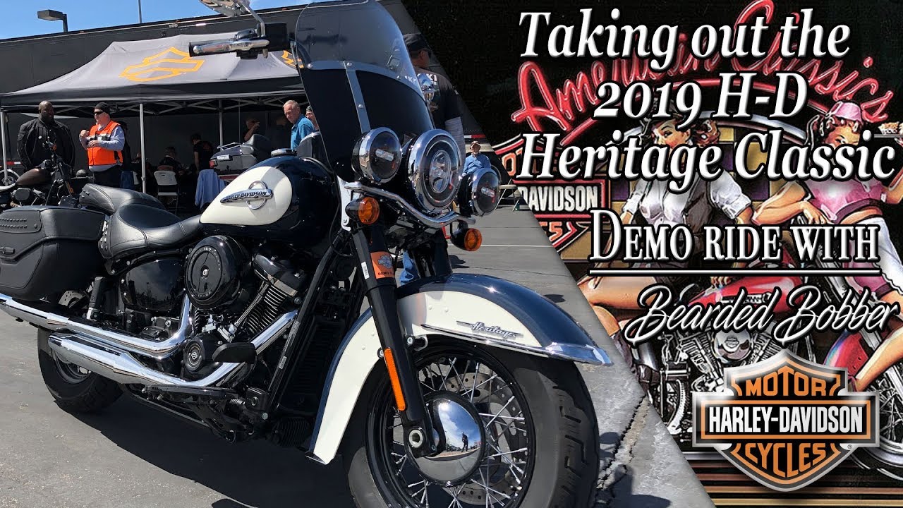 2019 Harley-Davidson Heritage Classic 107ci demo day!
