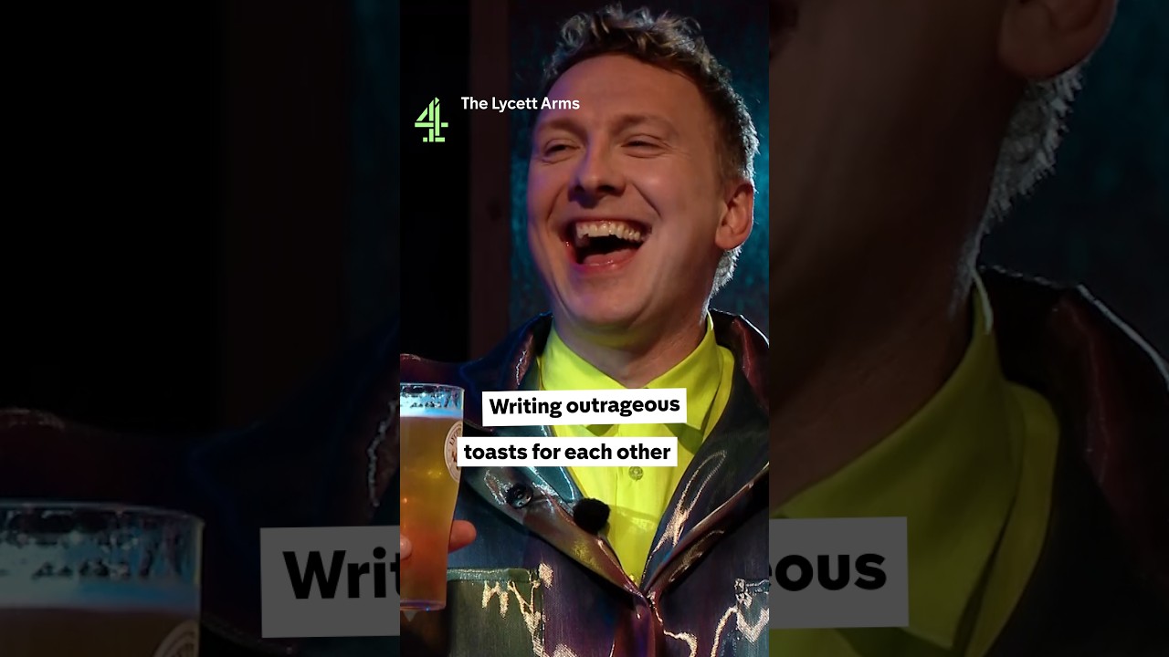 The Joe Lycett toast that nearly broke Joanne McNally #TheLycettArms #ComedyRoast