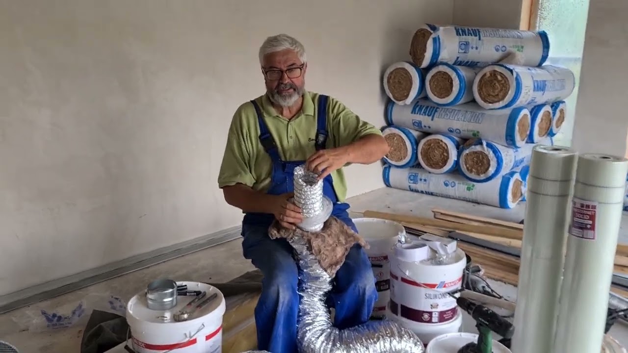 Bero'S air hővisszanyerős szellőztető rendszer saját kivitelezéssel DIY