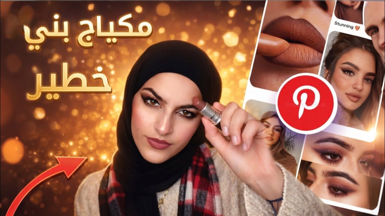 مكياج بني للمبتدئين… بس النتيجة رح تخليك تبطلي تحبي الأسود 😳🤎