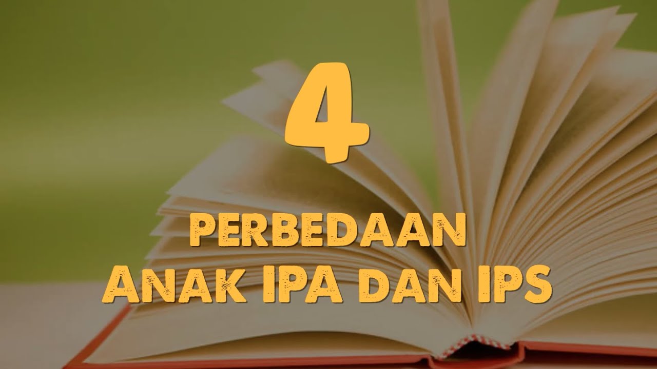 Infografis Perbedaan Anak IPA Dan IPS YouTube