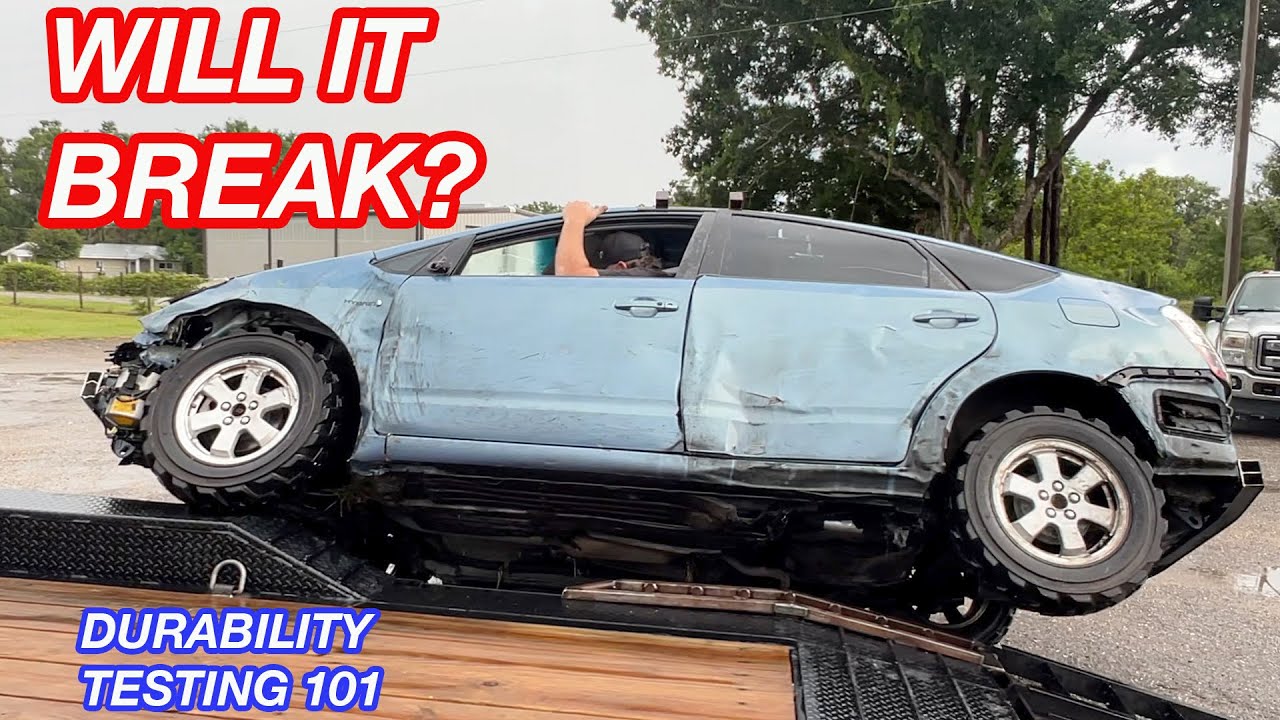 Prius Ramp Durability Testing Our Fresh Trailer Ramp Extensions And Prius Beatdown ...
