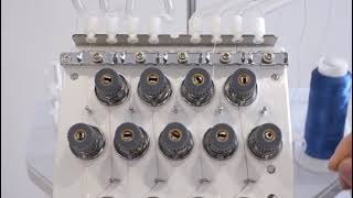 Installation and Usage Guide Video -- Myaddtime 8 needles embroidery machine