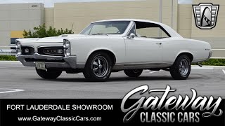 Career Overview 1967 Pontiac GTO White 6 5 Lit