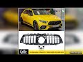 W177 A35 A45 Style Auto Front Bumper Panamericana GTR Grille 2019 2020 2021 2022 Racing Grille for
