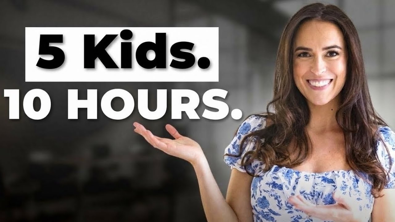 How I Homeschool 5 Kids and Run a Business in 10 Hours a Week