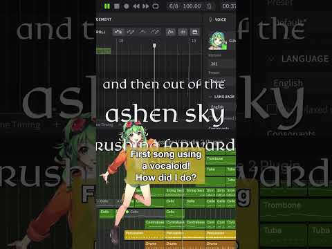 First time Vocaloid!