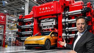 Tesla’s New Giga Press Is Building "Disposable" Cars: One Crash & It's Totaled!
