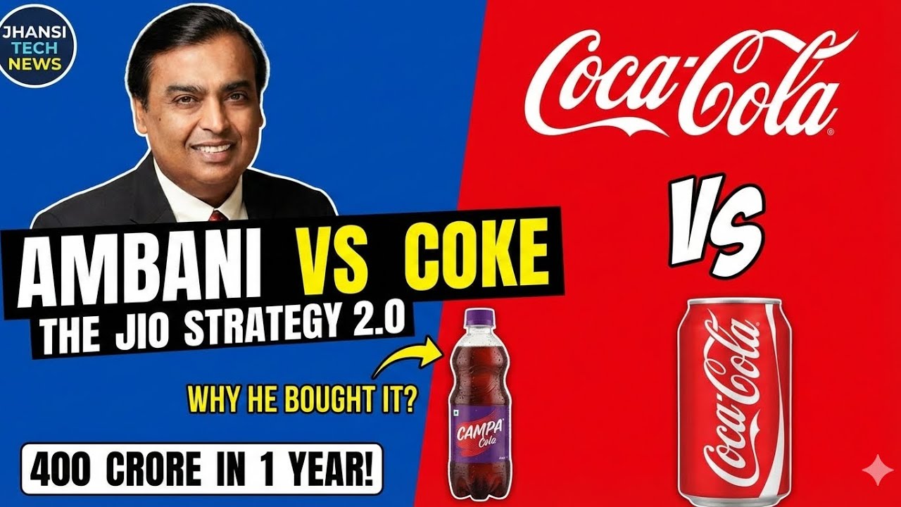 How Ambani is KILLING Coca-Cola & Pepsi (The Jio Strategy)