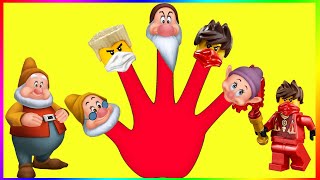 Snow White And The Seven Dwarfs Finger Family Song Daddy Finger Song