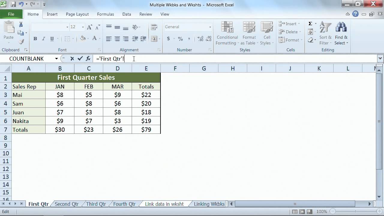 microsoft-excel-2010-tutorial-linking-data-between-worksheets-k-alliance-youtube