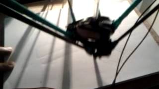Delta Robot Rostock RepRap primi test a 5000 mm/min