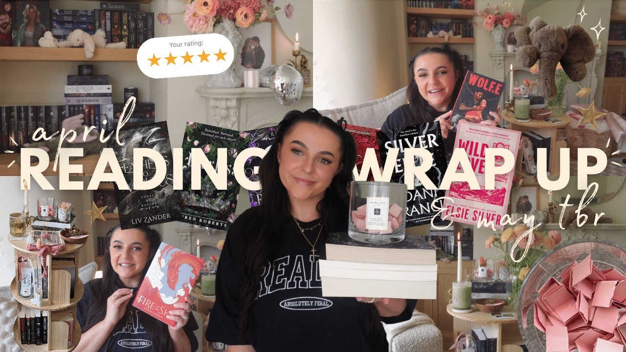 April reading wrap up & TBR JAR picks my May TBR 🫙📖💕