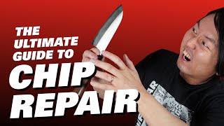 How to Repair and Thin a Chipped Japanese Kitchen Knife