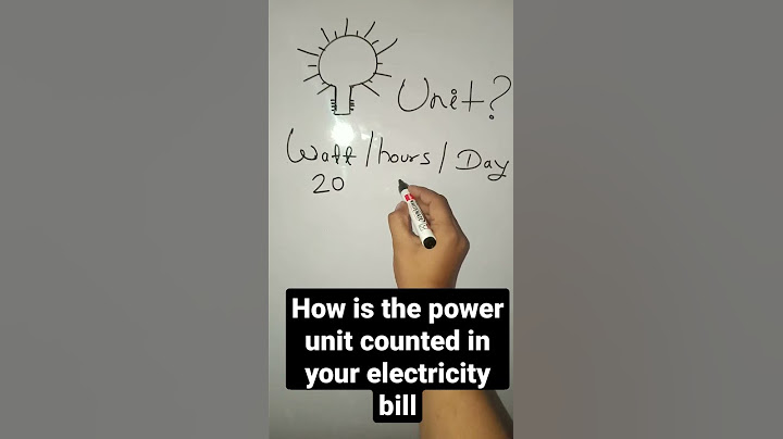 Electricity bill power unit calculation hack watt to kilowatt unit #schoolstudyapp school study app