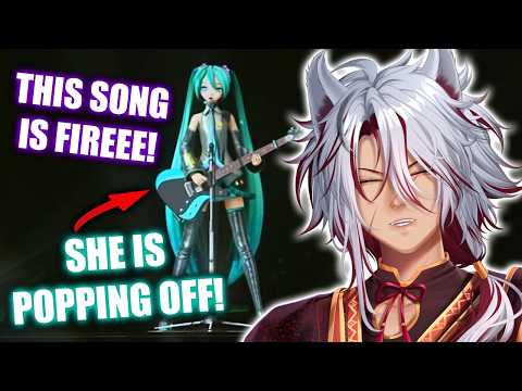 HOLY MOLY! SHE IS POPPING OFF! | I REACT TO UNKNOWN MOTHER GOOSE BY WOWAKA FT. HATSUNE MIKU