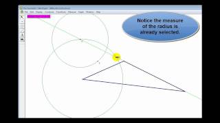 Constructing the Altitude of a Triangle Using Geometer's Sketchpad