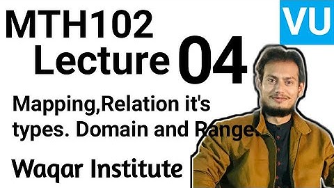 MTH102 lecture 4 by Waqar Institute | virtual university | Sir Vicky | Short lectures by waqar