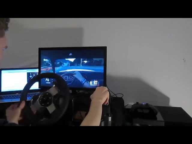 CronusMax】Logitech G27 on PS4 GT Sport - smooth and synchronized