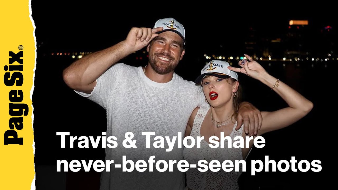 Travis Kelce shares never-before-seen photos with Taylor Swift and fans spot sweet phone tribute