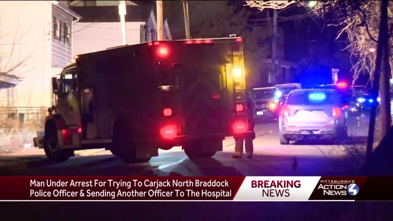 Man accused of attempting to carjack police officer in Braddock