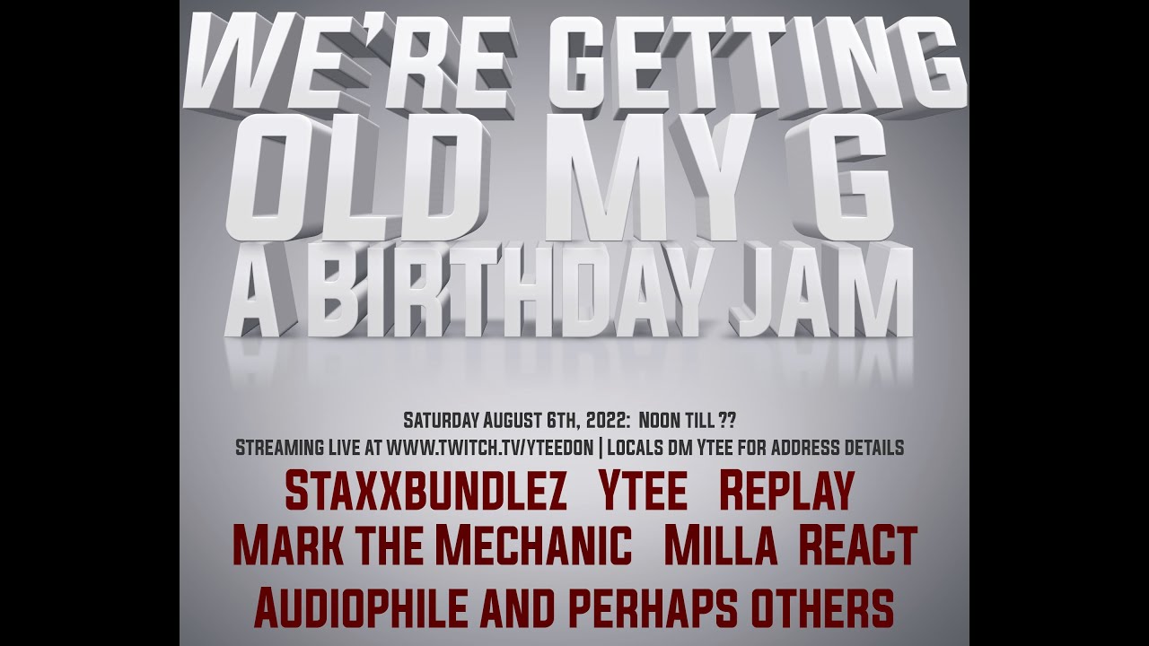 Live Drum and Bass- Ytee and StaxxBundlez featuring Symkoe and Mark the Mechanic- Live DNB