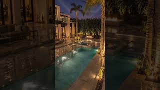 They Built a Secret Luxury Villa UNDER a Swimming Pool #timelapse #building #shorts #diy