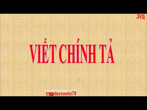 Video Chính tả -Lớp 4 -Tuần 30 -Nhớ viết Bài Đường đi Sa Pa - YouTube