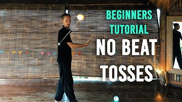 Beginners Poi Tutorial: No Beat Tosses (Intro to Behind the Back tosses)