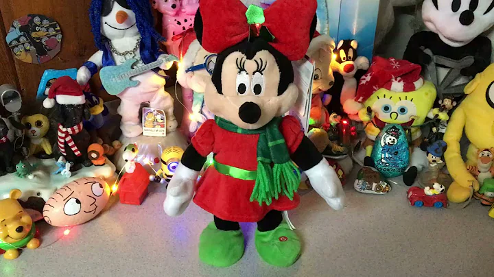 Gemmy animated happy shufflers Minnie Mouse Lowes ...