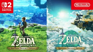 Due leggendarie avventure di The Legend of Zelda arrivano su Nintendo Switch 2!