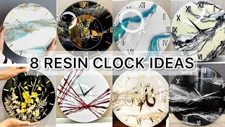 Ideas for epoxy clocks! Epoxy resin clock! Resin Art Clock screenshot 5