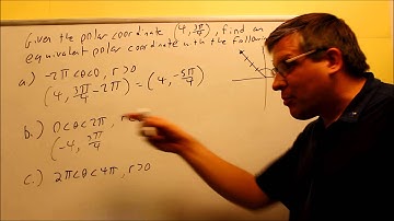 Finding Equivalent Polar Coordinates: Ex 5