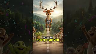 Kids Motivation Story | Can the Slowest Animal Win?🦌 #KidsMotivation #NeverGiveUp#forkids