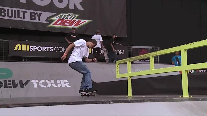 Dew Tour Boston Skate Montage - P-Rod, Tyler Hendl...