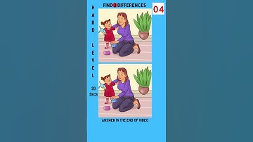 Spot The Difference | Only Genius can find all 3 [Find The Difference] #quiz #puzzle