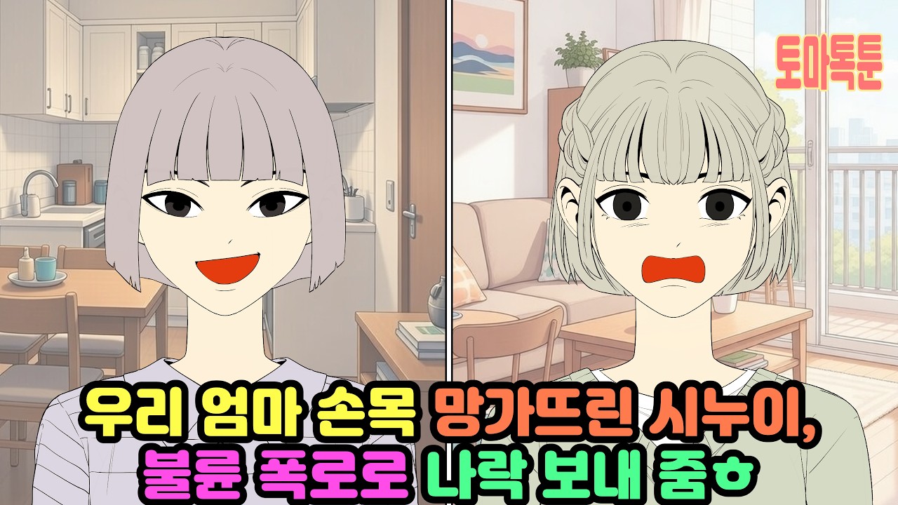 우리 엄마 손목 망가뜨린 시누이, 불륜 폭로로 나락 보내 줌ㅎ - YouTube