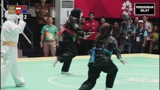 Pipiet Kamelia vs Thi Cam Nhi Nguyen | Pencak Silat Class D Finals #silat #asiangames2018