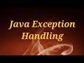 @javasip-official Java Exception Handling In Short