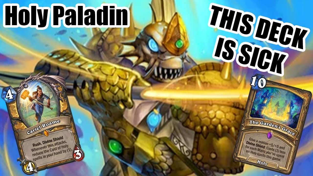 THE BEST ANTI COMBO DECK Holy Paladin Voyage to the Sunken City