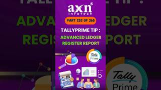 Advanced Ledger Register in TallyPrime 📊 | Day 253 of 365 Days Tally Tips