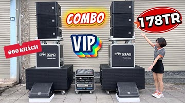 𝟭𝟳𝟴 TRIỆU DÀN ÂM THANH ĐÁM CƯỚI PHỤC VỤ LÊN TỚI 𝟲𝟬𝟬 KHÁCH CẤU HÌNH NHƯ THẾ NÀO?