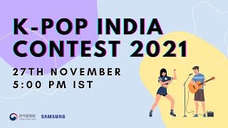 K-POP India Contest 2021 - FINAL ROUND