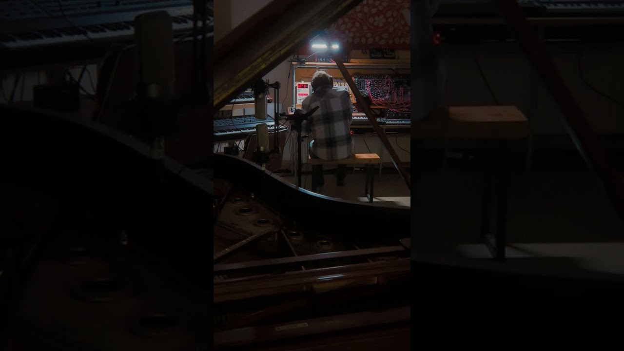 Sequential Prophet 10 slow ambient synth jam, Lexicon 224XL